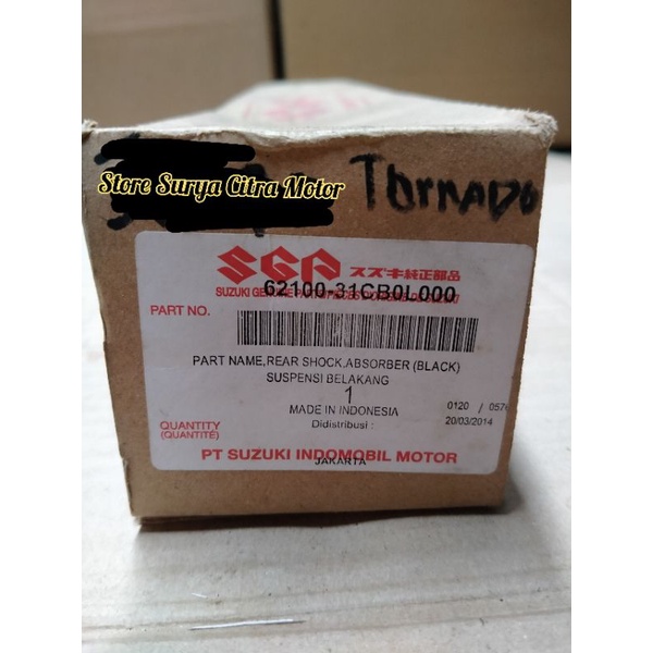 Shock Belakang Suzuki Tornado