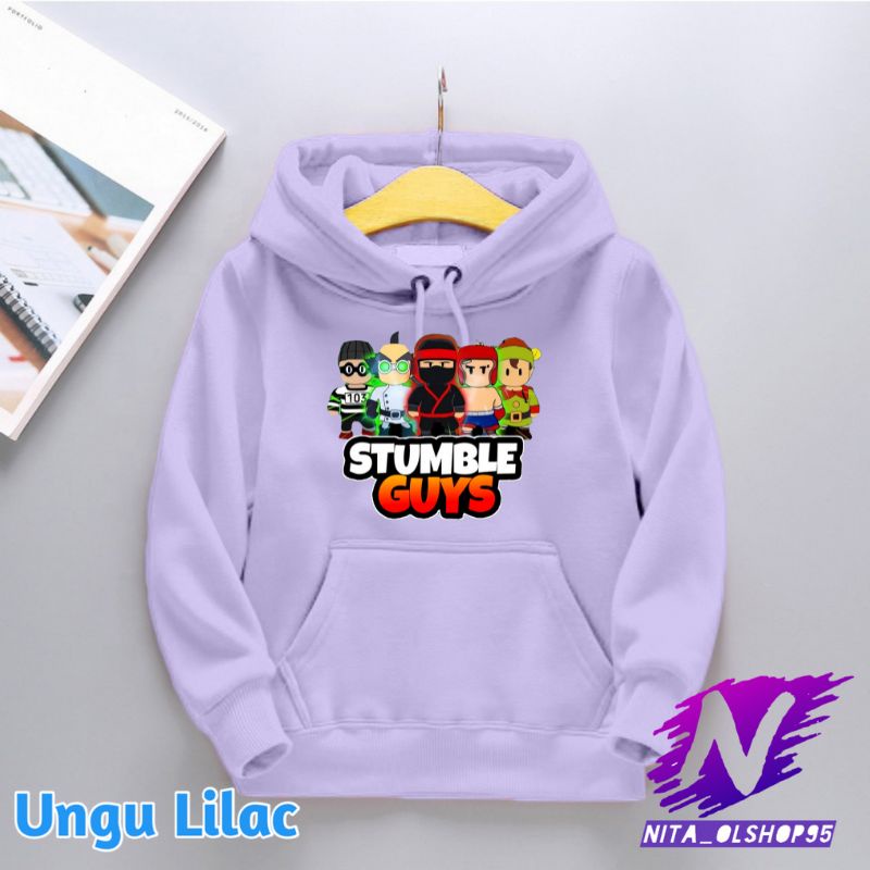 hoodie anak stumble guys karakter terbaru