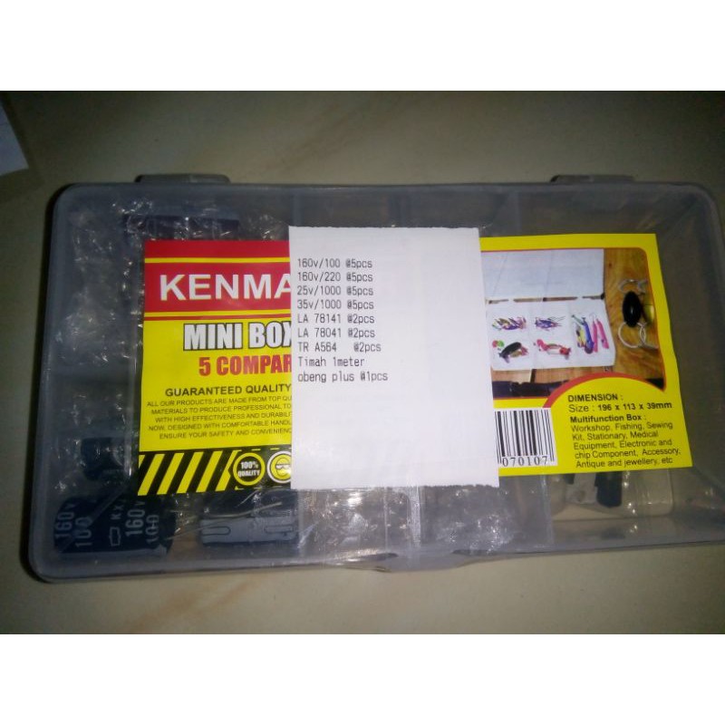 Paket komponen mini box