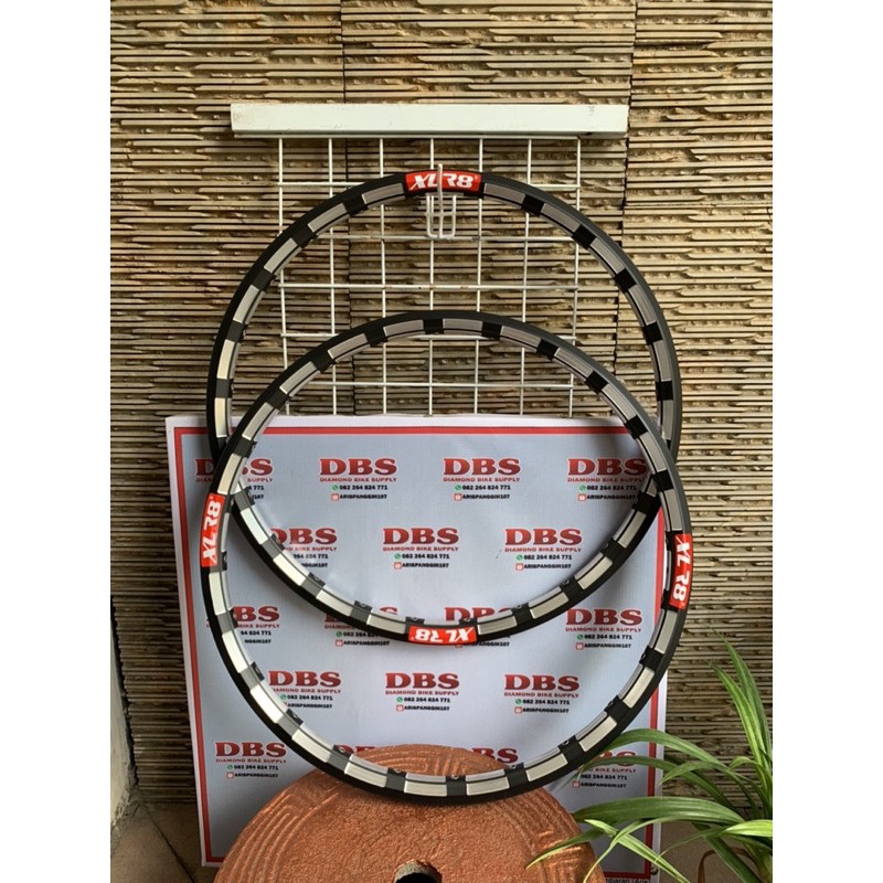 RIMS SET XLR8 VELG XLR8 451 20 1 3/8 dan 406 24HOLE 20PLUS