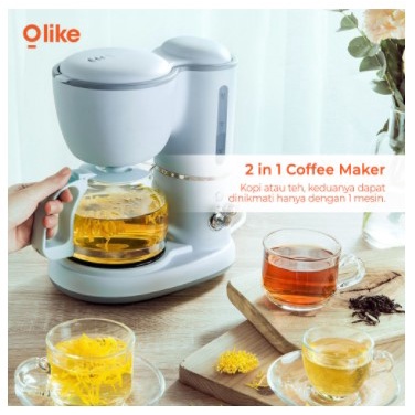 OLIKE Coffee Maker Sky Blue Low Watt OLIKE COFFE MAKER