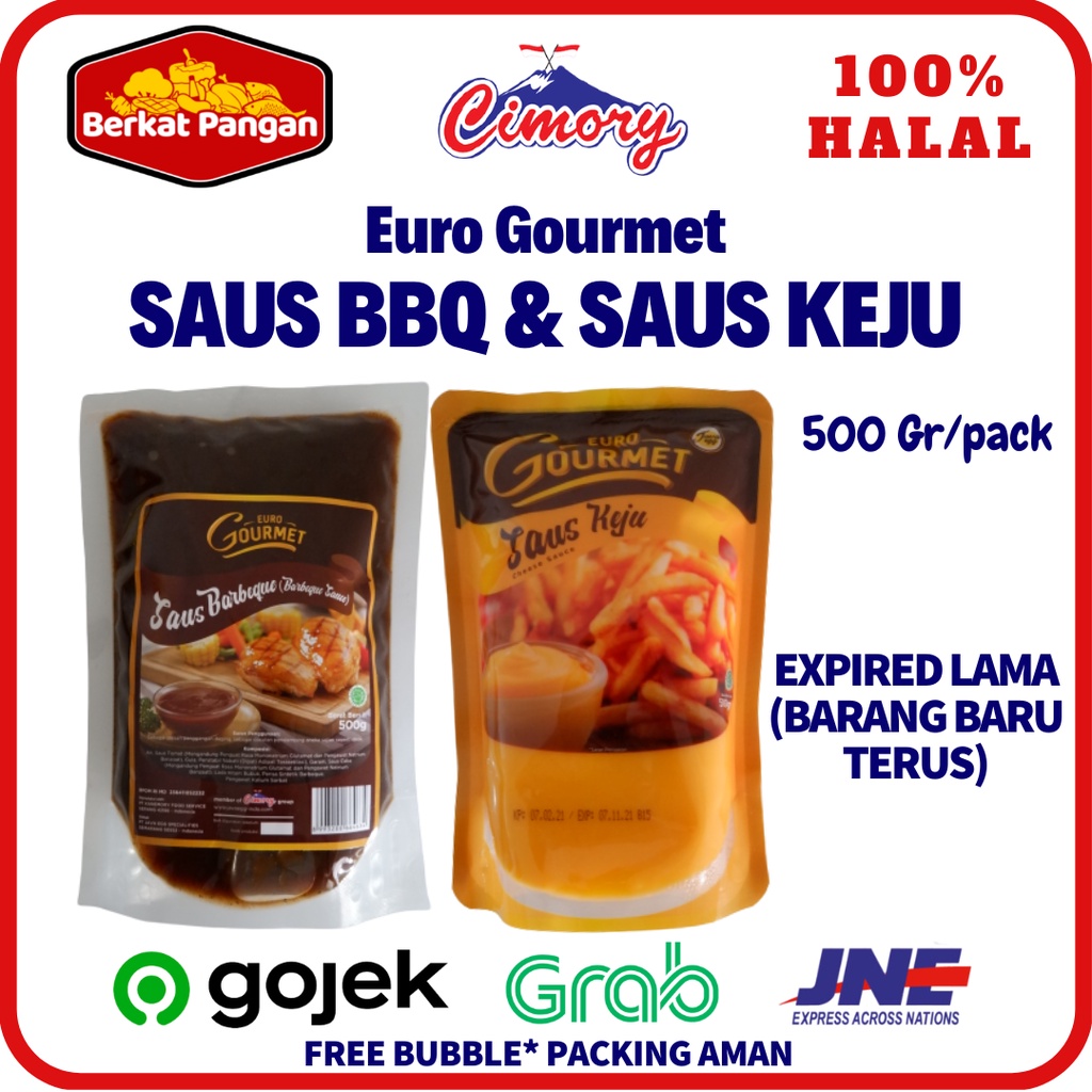 EURO GOURMET Saus BBQ / Saus Keju (Cheese Sauce) 500gr