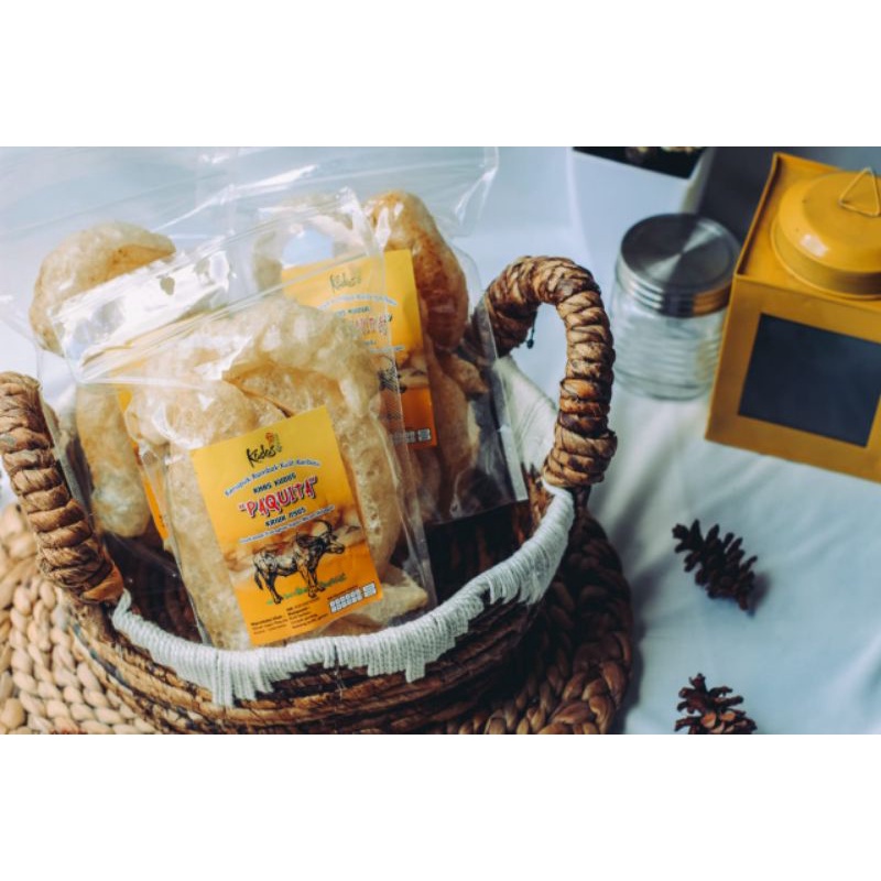 

Krupuk rambak kerbau super/premium/original