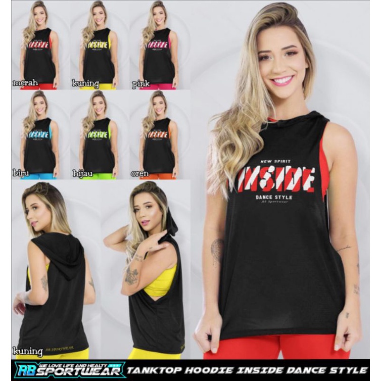 Tangtop Hoodie Inside Dance Style AB Sportwear