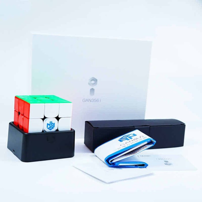 Rubik 3x3 Gan 356 i v2 M 3x3 Magnetic Stickerless 3x3x3 356i Gan356i v2M Magnetik