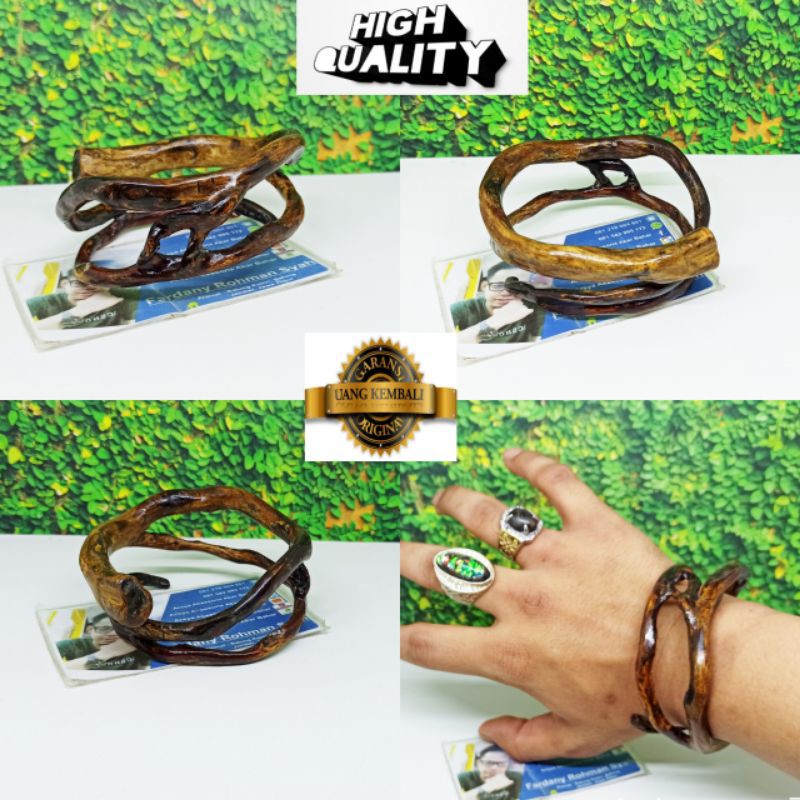 GELANG AKAR BAHAR BRAHMA COMBONG ASLI LIMITED EDITION