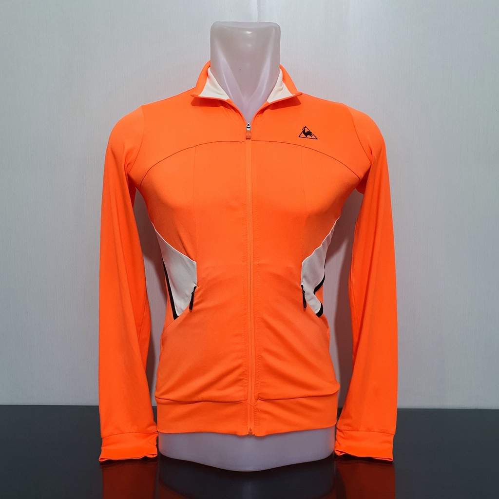 Jaket Track Olahraga Wanita LE COQ SPORTIF - Size S - Lebar Dada 46 cm - Original 100%