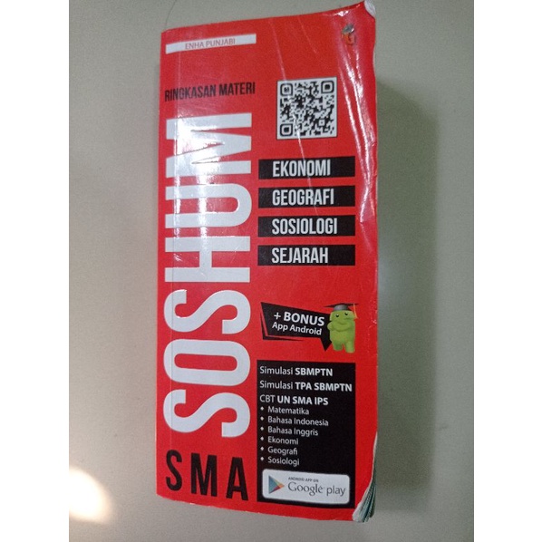 PRELOVED BUKU RINGKASAN MATERI SOSHUM SMA - BUKU POCKET SOSHUM