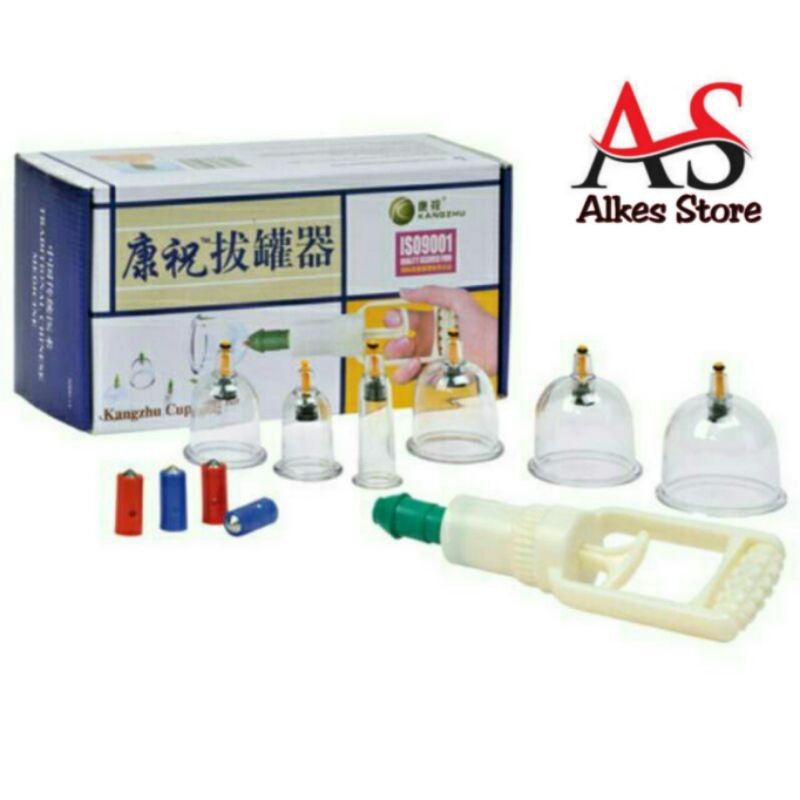 Kop Bekam KANGZHU Isi 6  Terapi Bekam Kangzhu