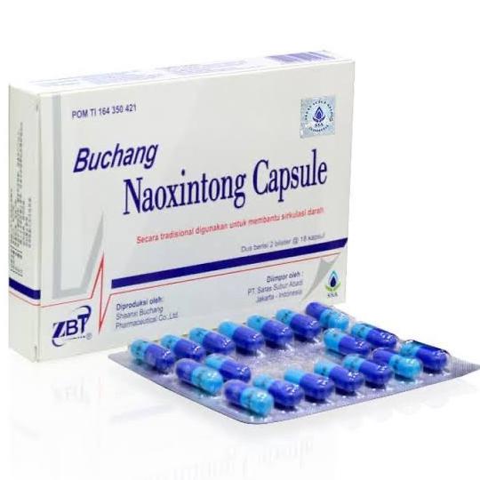 Obat Sinshe China Cina Buchang Naoxintong Capsule Resep Leluhur