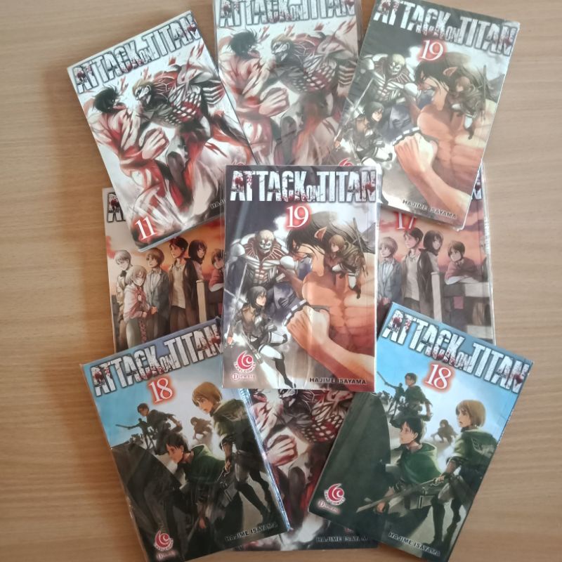 Komik Attack on Titan 19