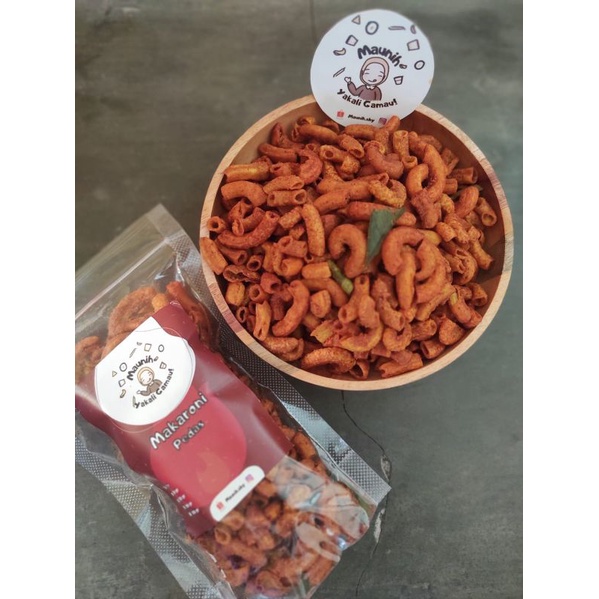 

MAKARONI PEDAS MANTAP 100gr // CEMILAN ENAK/CEMILAN MURAH DAN ENAK