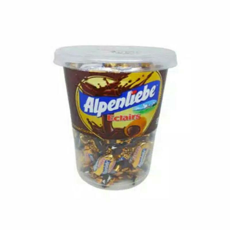 

alpenliebe eclairs coklat 100butir netto 360gr