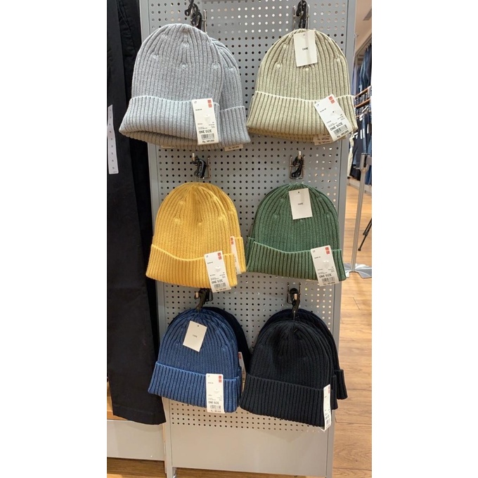 topi kupluk uniqlo original