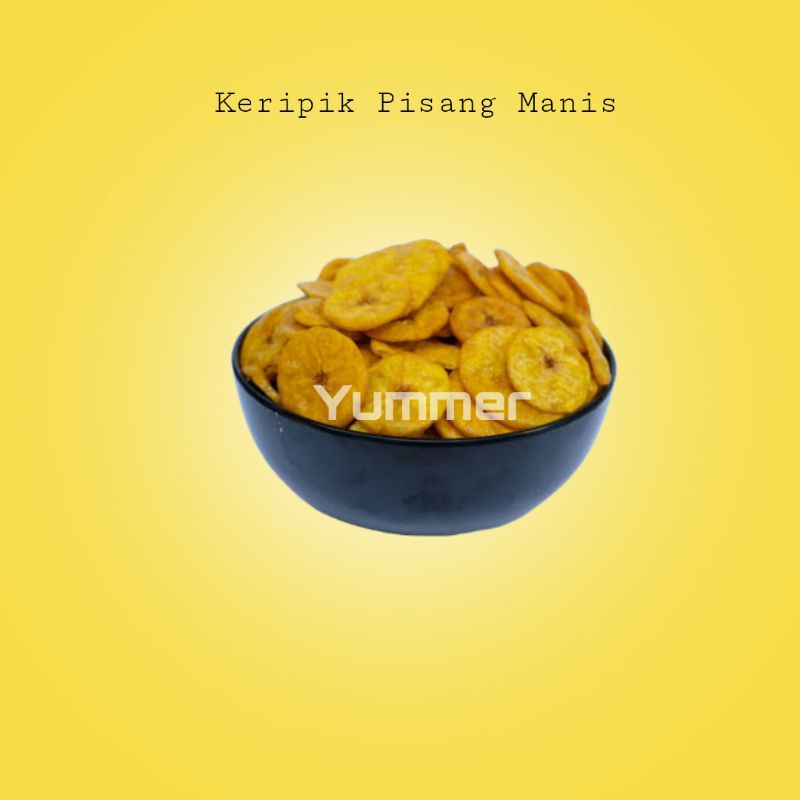 

Camilan keripik pisang cavendish rasa original banana chips l purnamalife