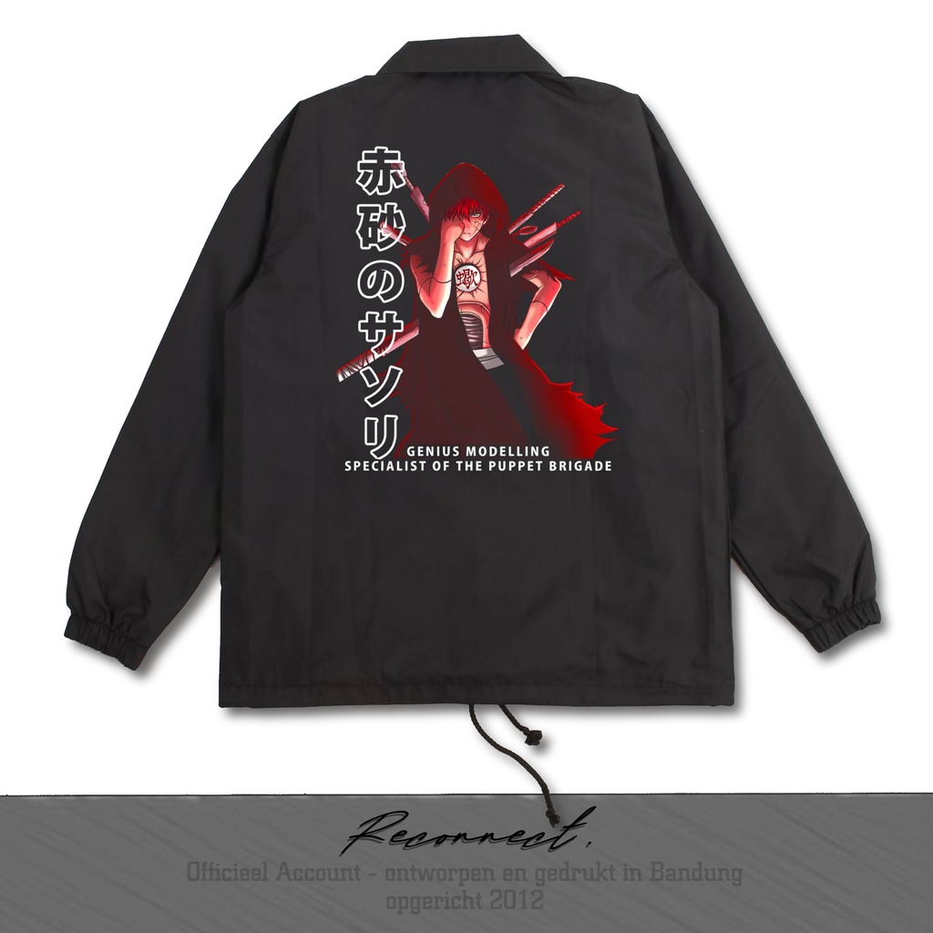 Reconnect Coach Jacket Anime Naruto Series Sasori - Unisex