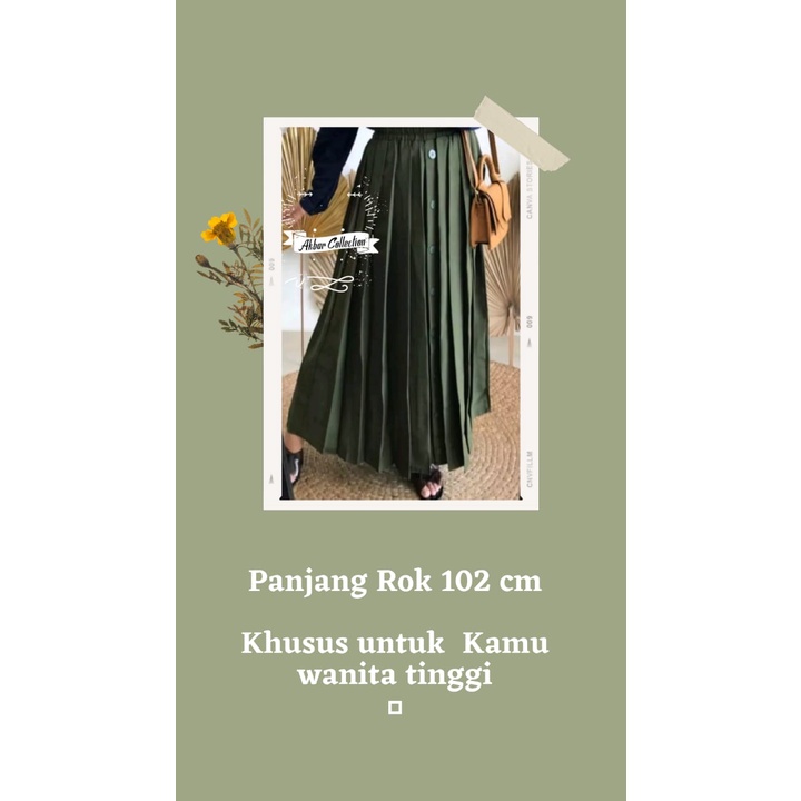 ROK / ROK EXTRA PANJANG / ROK WANITA TINGGI / ROK MURAH / COD-1