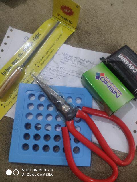 1 Set | Silinder Kunci Palazzo / Vpr Besar / Jantung Kuningan / Cylinder Press Door Lock Key