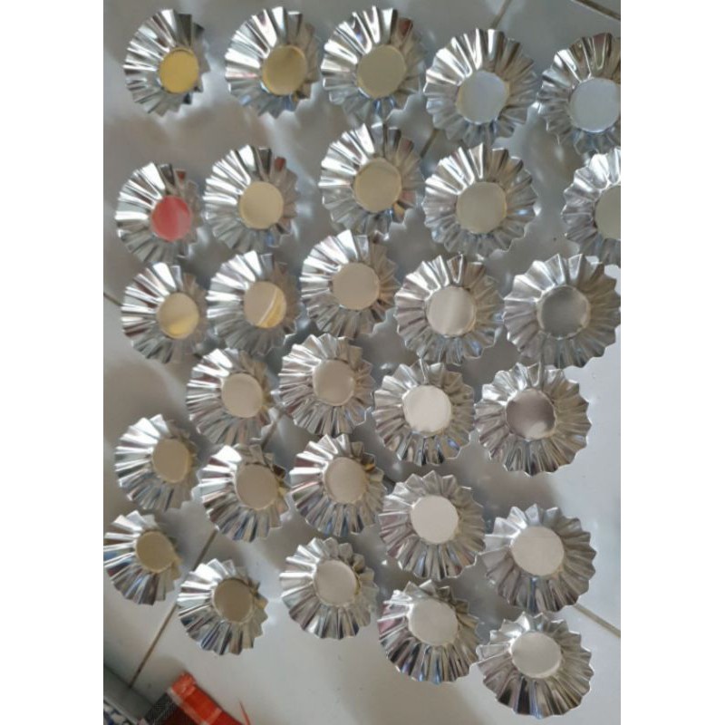 Cetakan Pie Susu Bali Pie Buah Isi 10/ Eggtart Cetakan Gigiwalang / Cetakan Pie Bunga Cetakan Pie