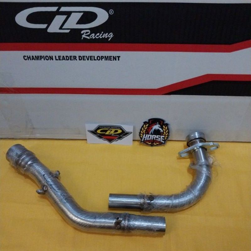 LEHERAN PIPA HEADER KNALPOT ORIGINAL CLD MIO KARBU MIO SPORTY MIO SMILE MIO SOUL FINO KARBU NOUVO IN