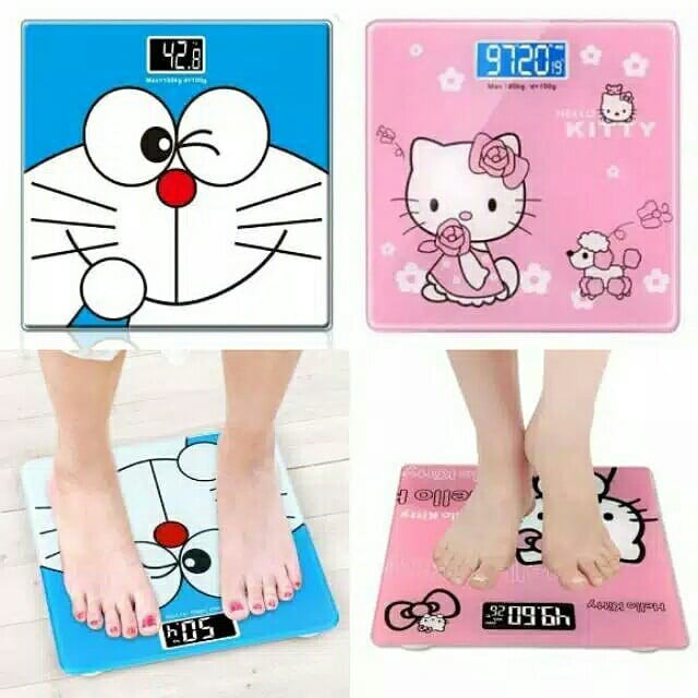 TERBARU!!! Timbangan Berat Badan Kesehatan Digital Karakter Lucu / Harga Murah