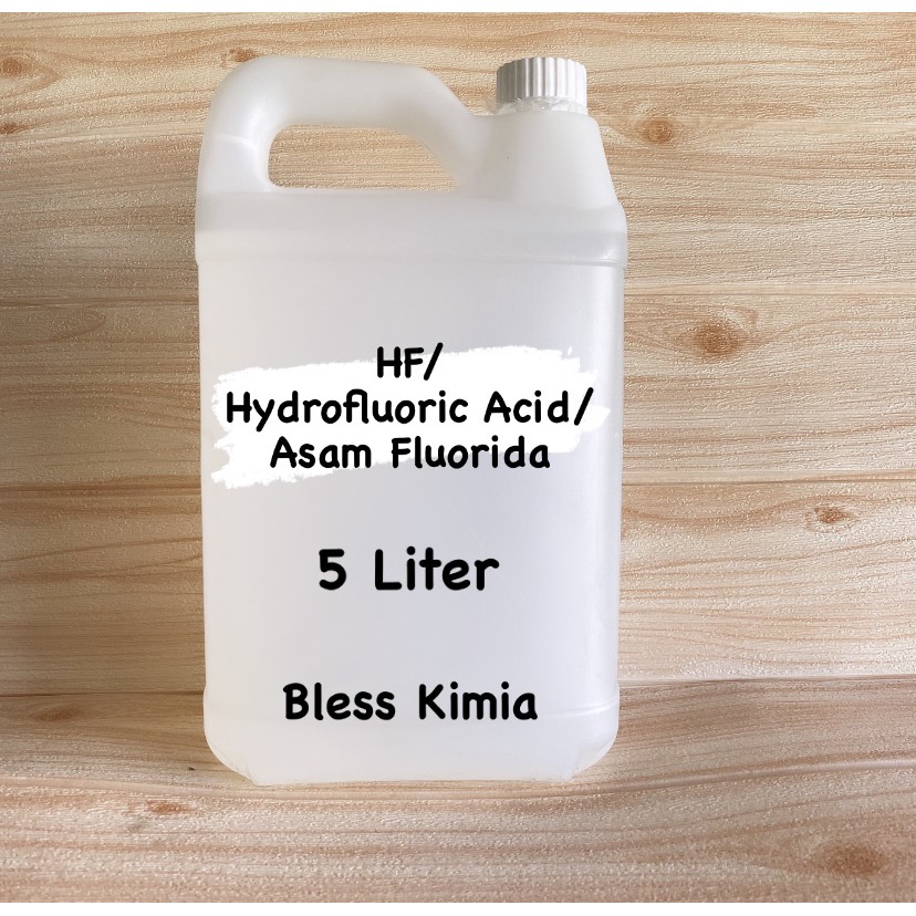 

HF / Hydrofluoric Acid 55% 5 Kg-Asam Fluorida-Hydrofen Fluorida-Hidrogen Fluorida