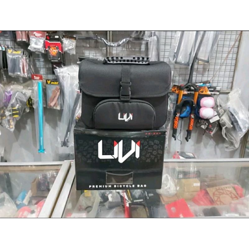 TAS FRONT BLOCK LUCE LIVI TAS SEPEDA LIPAT FOLDING BIKE