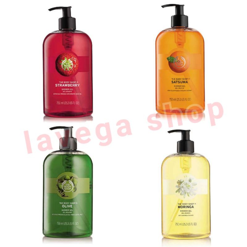 Jual THE BODY SHOP SHOWER GEL 750ML(ASLI) Shopee Indonesia