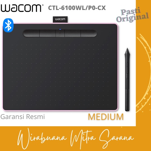 Wacom Intuos Medium Bluetooth CTL-6100WL/P0-CX -  Berry