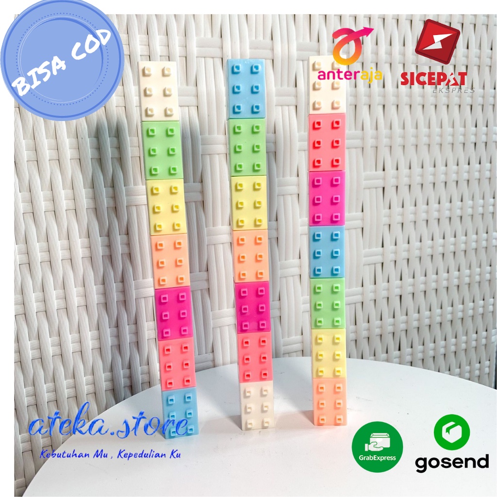 

HIGHLIGHTERS Stabilo LEGO PENANDA BUKU BACAAN Alat Tulis Kantor perlengkapan sekolah kado unik lucu murah grosir ready jakarta bisa cod Harga bersahabat Produk Berkualitas IVN513
