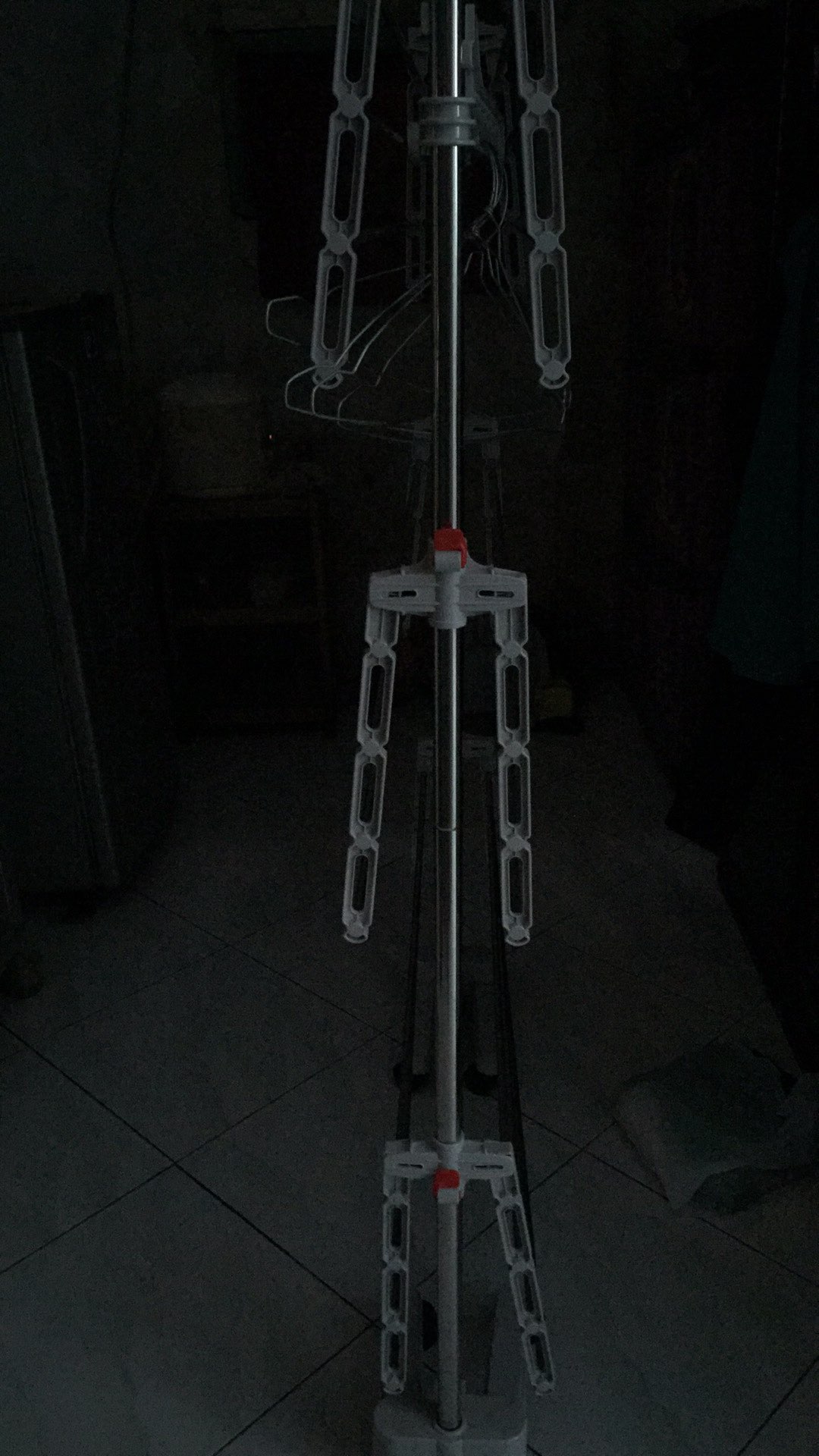 Dolee Fun Jemuran Baju Stainless Handuk Lipat Portable Korea