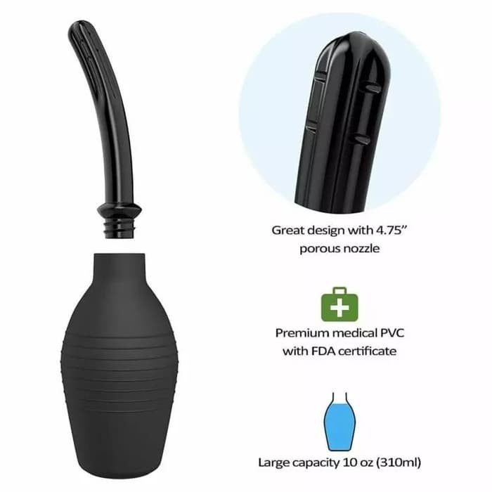 ENEMA CLEANER TOOL ANAL DOUCHE ALAT TERAPI PEMBERSIH MEMBERSIHKAN ANUS