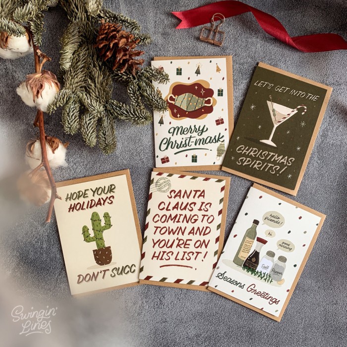 

[RESTOCK] HOLIDAY CARD BUNDLE - Swingin' Holiday Card