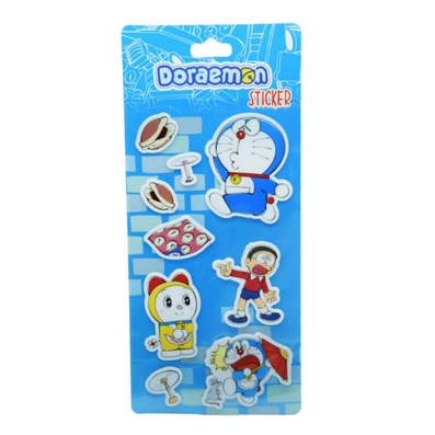 

stiker assorted doremon dan transformer