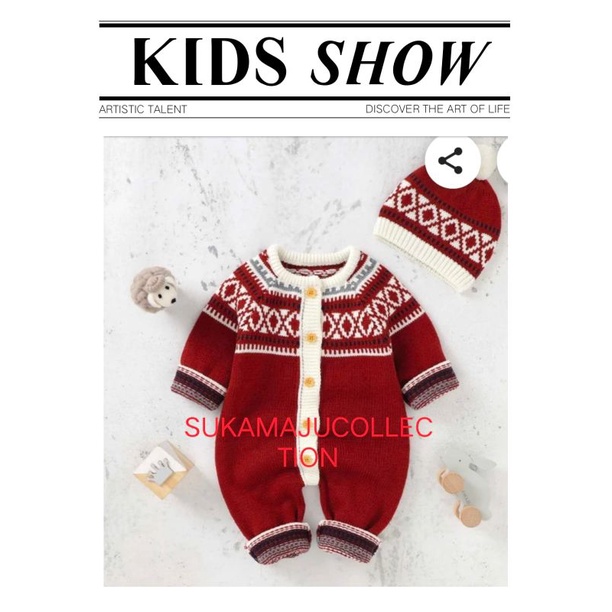 ROMPER KUPLUK BAYI UNISEX / JUMPER BAYI KUPLUK UNISEX