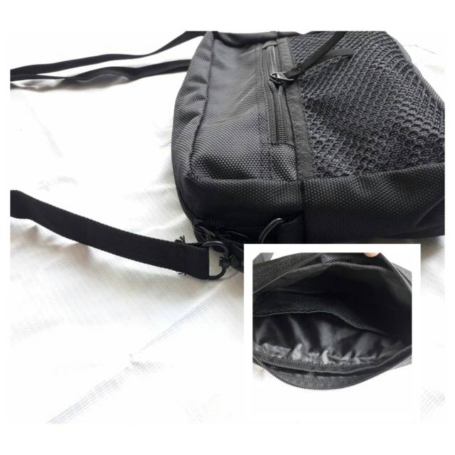 TERMURAH TAS SLEMPANG DISTRO PRIA HITAM POLOS/ POUCH BAG PRIA HITAM/SLIMBAG CANVAS HITAM POLOS/EFG