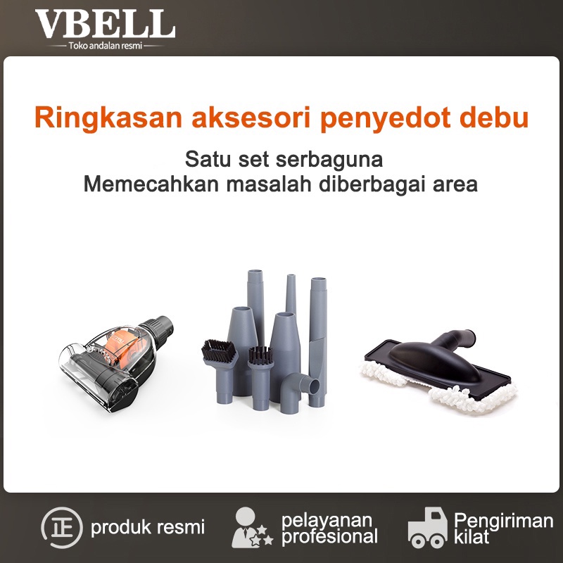 Aksesori Penyedot Debu - (hanya untuk digunakan dengan penyedot debu toko kami)