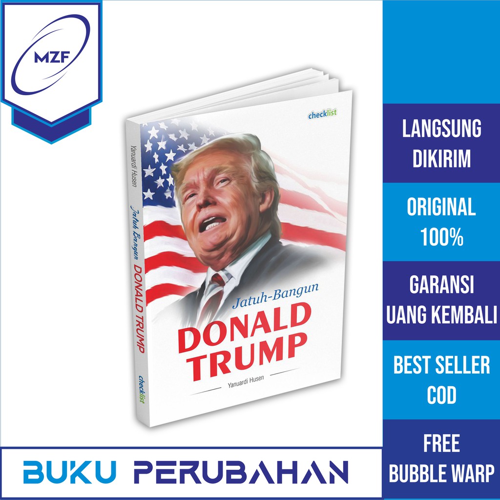 [ORIGINAL] BUKU JATUH-BANGUN DONALD TRUMP