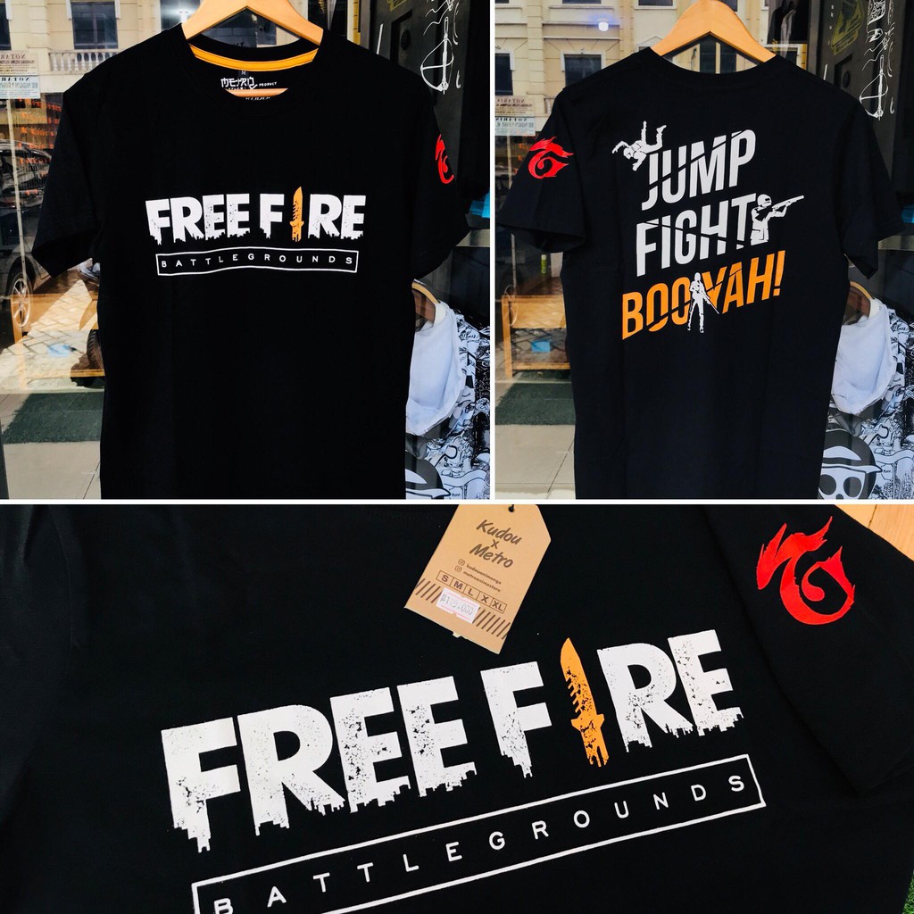 KAOS GAMERS FREE FIRE JUMP BOOYAH BATTLEGROUNDS