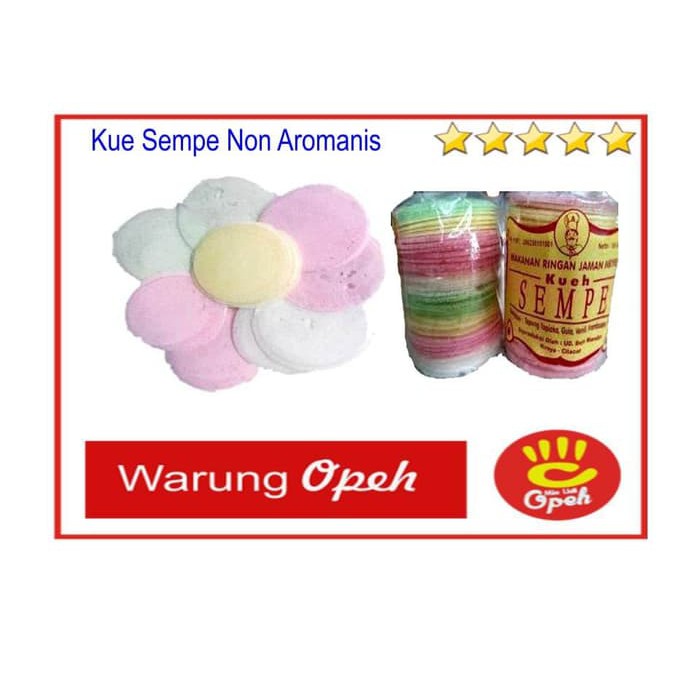 

Kue Sempe Tipis / Kue Sempeleo / Jajanan Kenangan - Non Aromanis