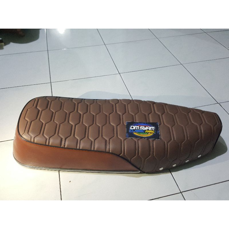 MURAH jok c70 model RACING terbaru anti gembos spon warna hijau TERLARIS