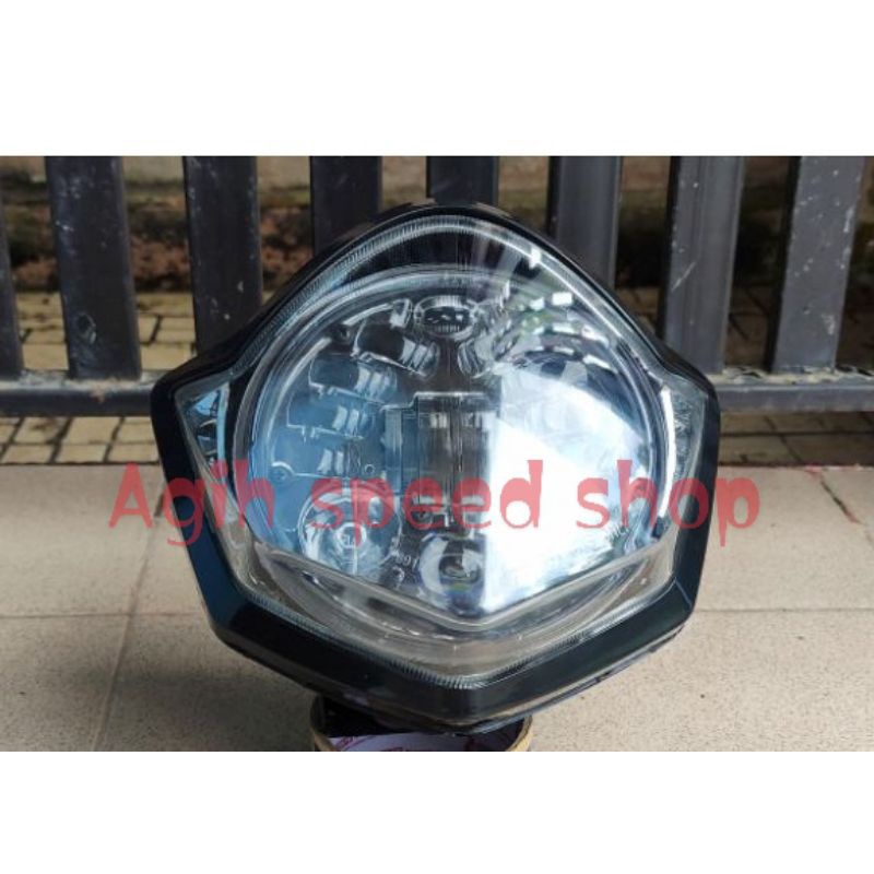 lampu depan Vixion old custom daymaker