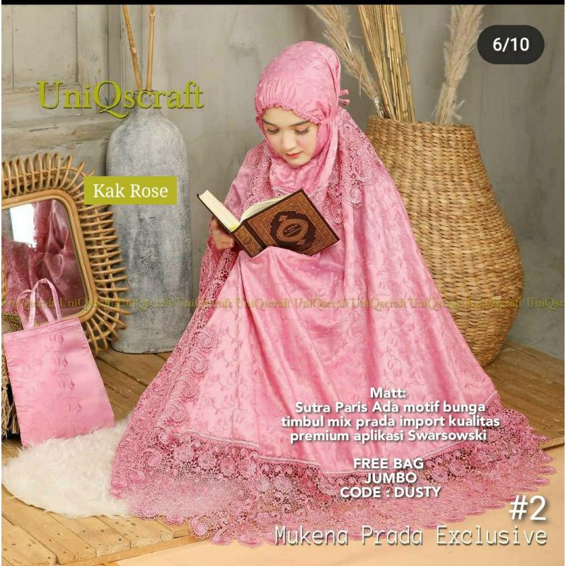 Mukena Prada Exclusive