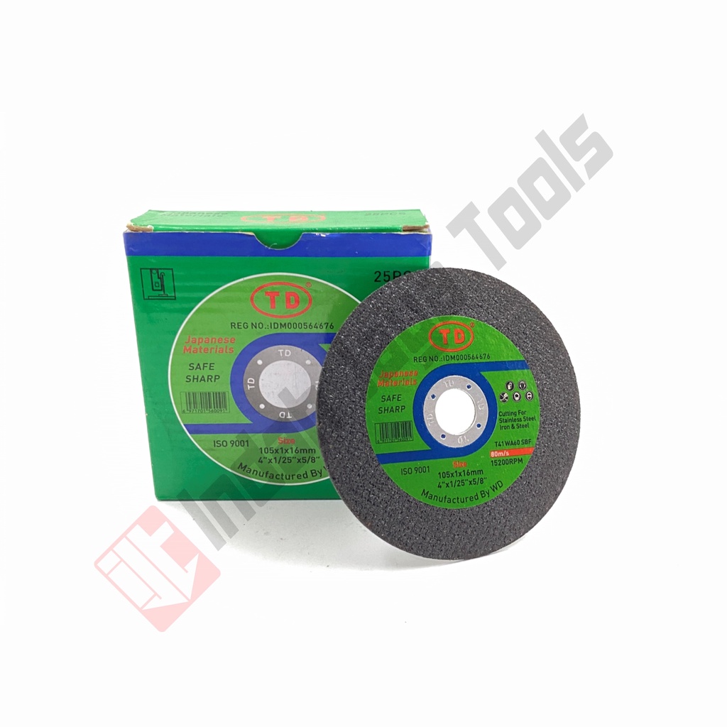 TD TD Batu Potong Besi 4 Inch x 1 mm - Cutting Wheel Gerinda Gurinda