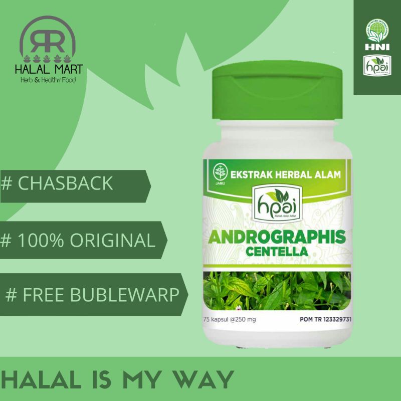 

Andrografhis centella herbal HPAI obat radang/ batuk/sakit gigi /demam /antibiotik alami