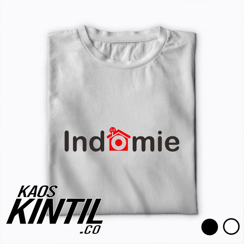 kaos PLESETAN INDOMIE bahanya lembut dan nyaman saat di pakai