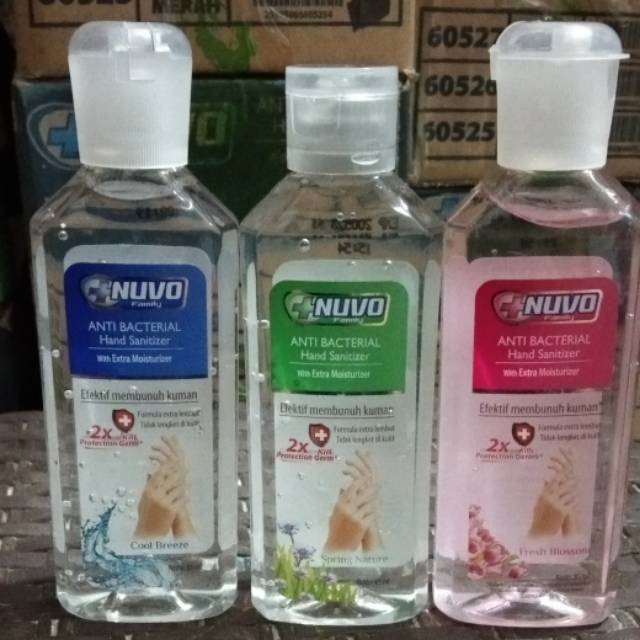 Nuvo hand sanitizer 85ml 1karton