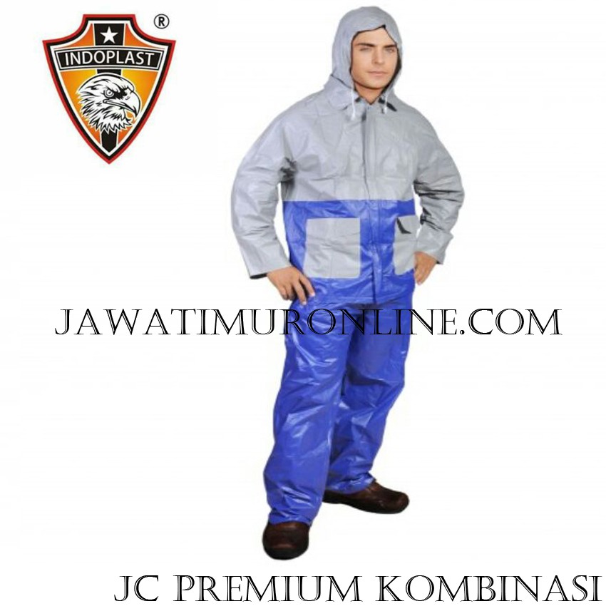 Jas Hujan Indoplast Jacket Celana PREMIUM KOMBINASI