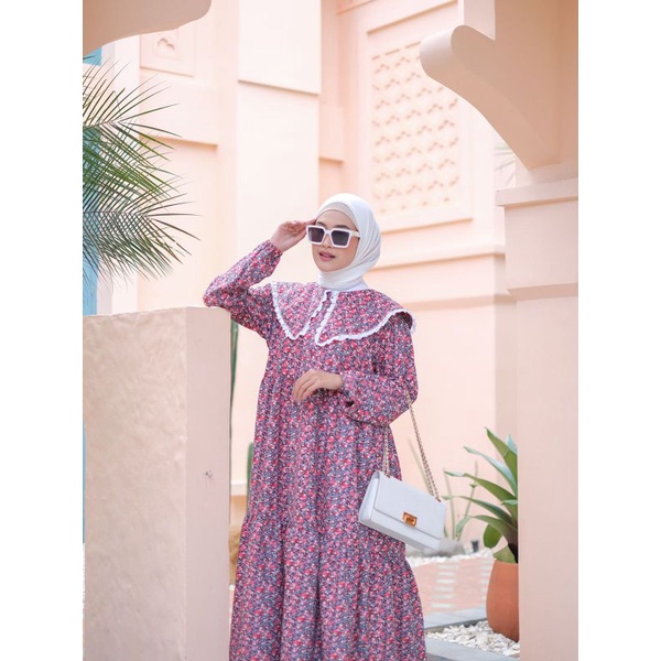 Cleo Dress/dress Korea/dress vintage/dress kekinian/floral dress