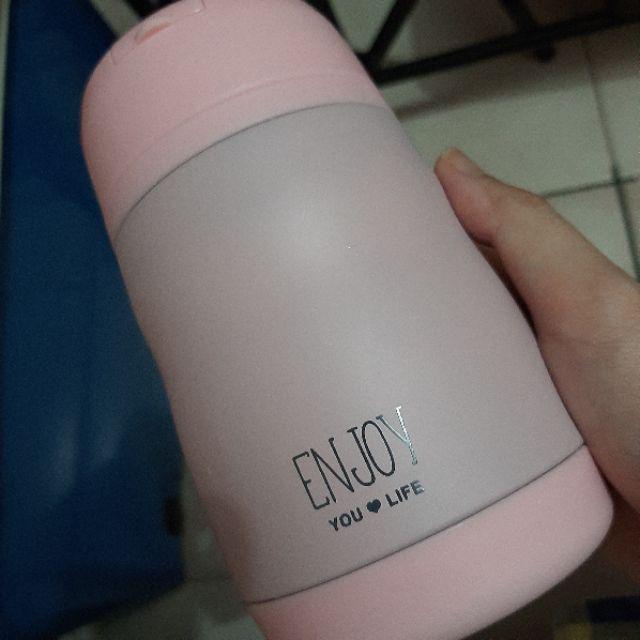 Termos Bubur 400ml / Bisa Panas Dingin / Vacuum Jug / Termos Sop / Tempat Bekal / Enjoy You Life